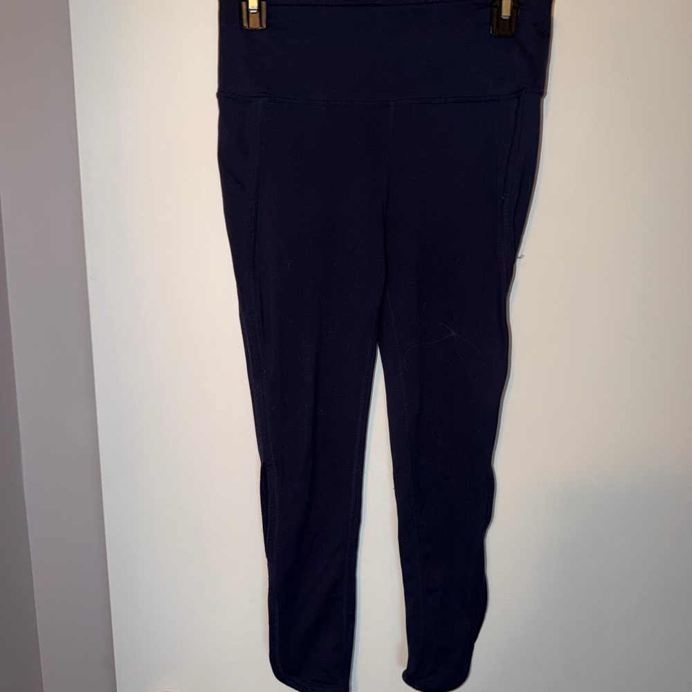 Free People Navy Ankle Pants